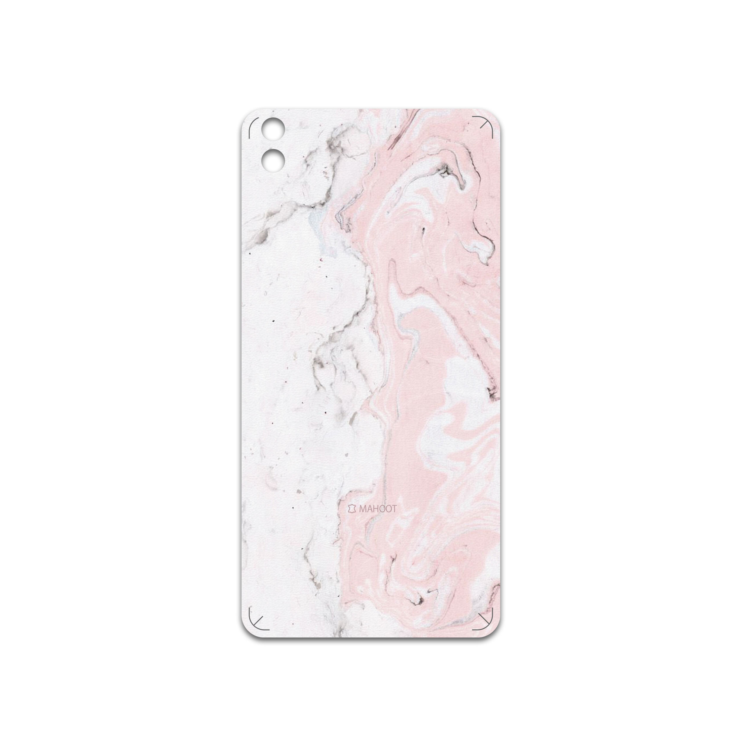 برچسب پوششی ماهوت مدل Blanco-Pink-Marble مناسب برای گوشی موبایل اچ تی سی Desire 816