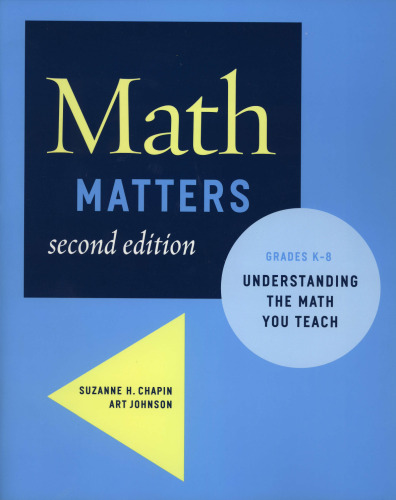 خرید و دانلود نسخه کامل کتاب Math Matters: Understanding the Math You Teach Grades K-8, 2nd Edition