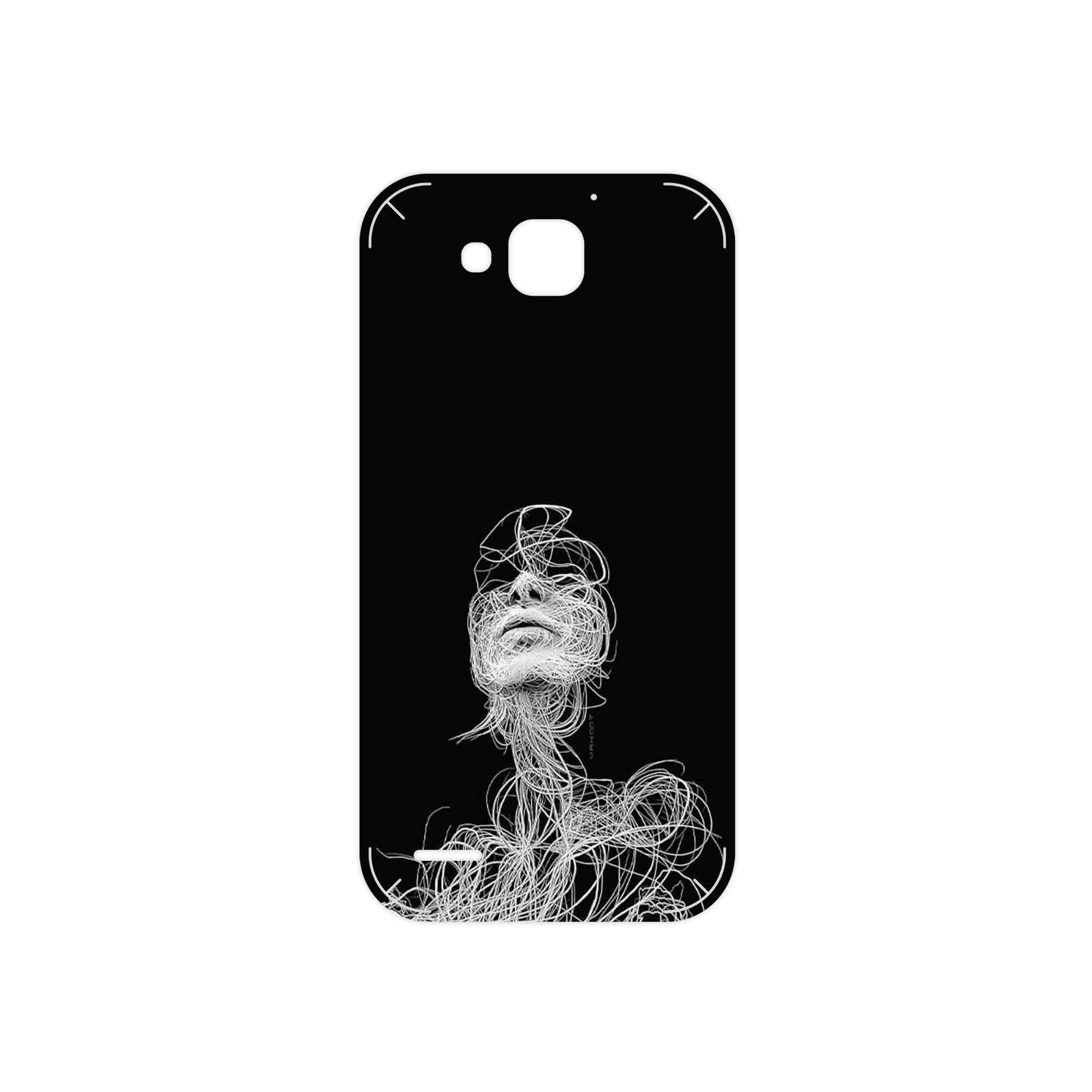 برچسب پوششی ماهوت مدل Strings Digital Art 2 مناسب برای گوشی موبایل هوآوی Ascend G750