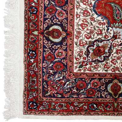 فرش دستباف ذرع و نیم سی پرشیا کد 183086