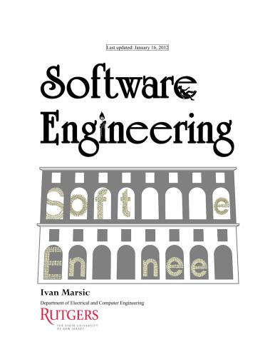 خرید و دانلود نسخه کامل کتاب Software engineering