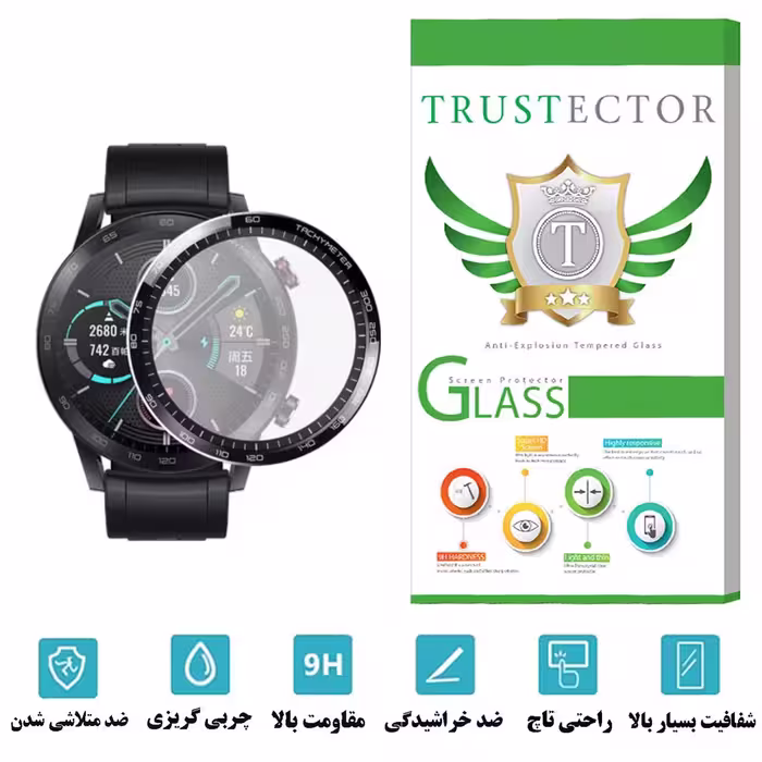 محافظ صفحه نمایش نانو تراستکتور مدل PMTA مناسب برای ساعت هوشمند آنر Majic Watch 2 46mm