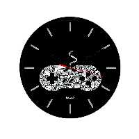 ساعت‌ دیواری رومیزی راویتا طرح دسته بازی کد 3465