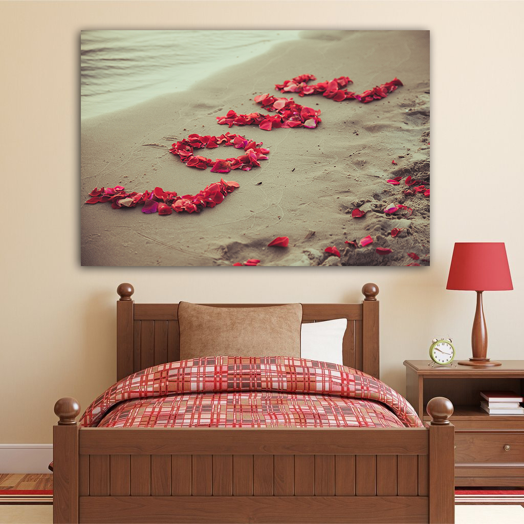 تابلو شاسی طرح love کد 337