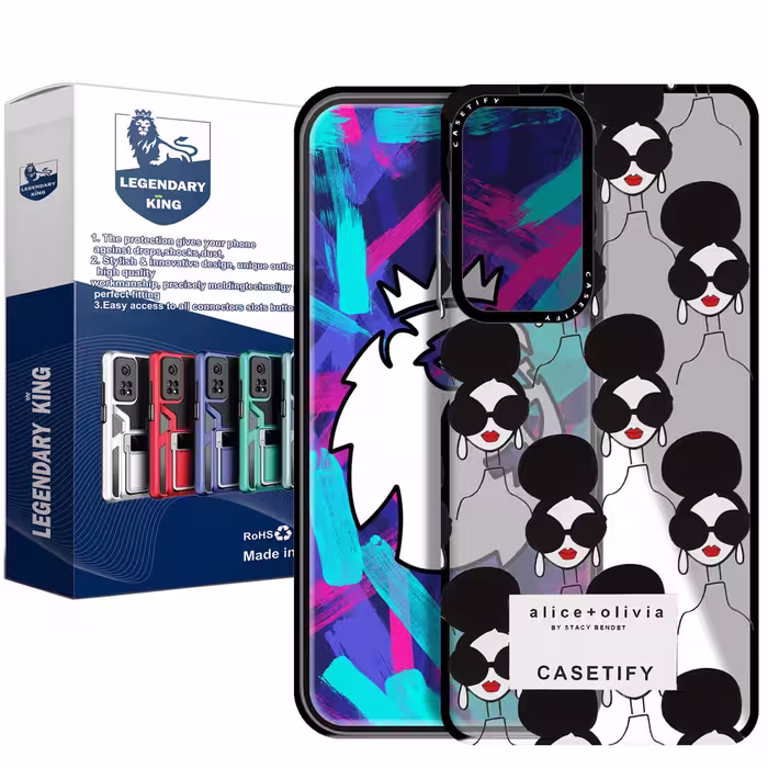 کاور لجندری کینگ مدل casegirl مناسب برای گوشی موبایل سامسونگ Galaxy A23 4G