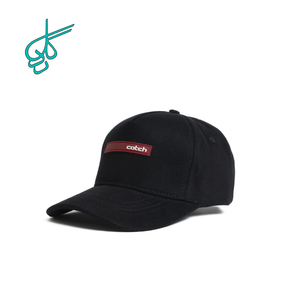 خرید کلاه نقابدار بیسبالی كتان تراكر CATCH ژلاتيني براشد رنگ مشکی کد 2815937 - ردگل