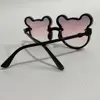 عینک آفتابی بچگانه مدل تدی فانتزی شفاف کد  BLK 88