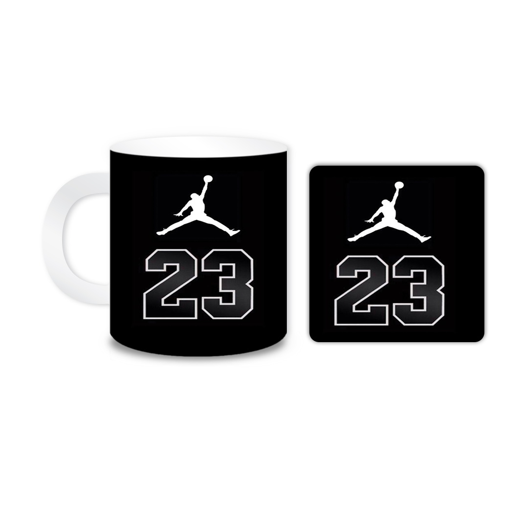 ماگ مدل ورزشی کد 752 به همراه زیر لیوانی