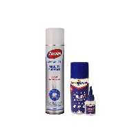 اسپری چسب 123 دوپلی کالر و همه کاره  کاسپین مدل DC-ch حجم 250 لیتر مجموعه 2 عددی