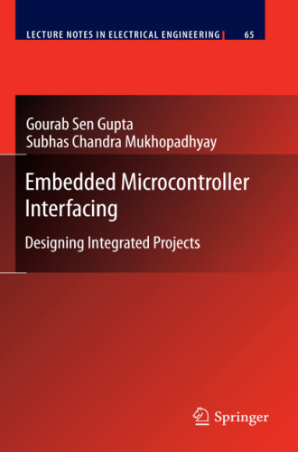 خرید و دانلود نسخه کامل کتاب Embedded Microcontroller Interfacing: Designing Integrated Projects