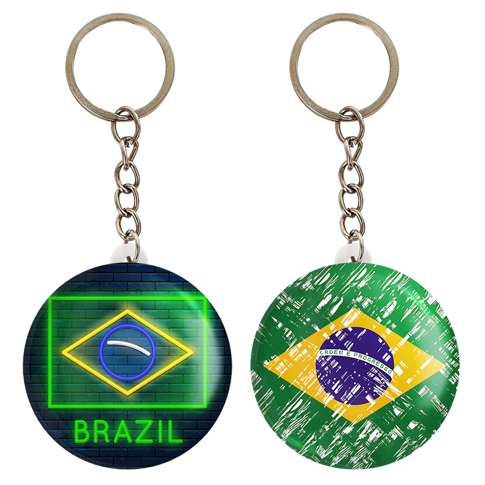 جاکلیدی خندالو مدل پرچم برزیل کد 2068620692 مجموعه 2 عددی