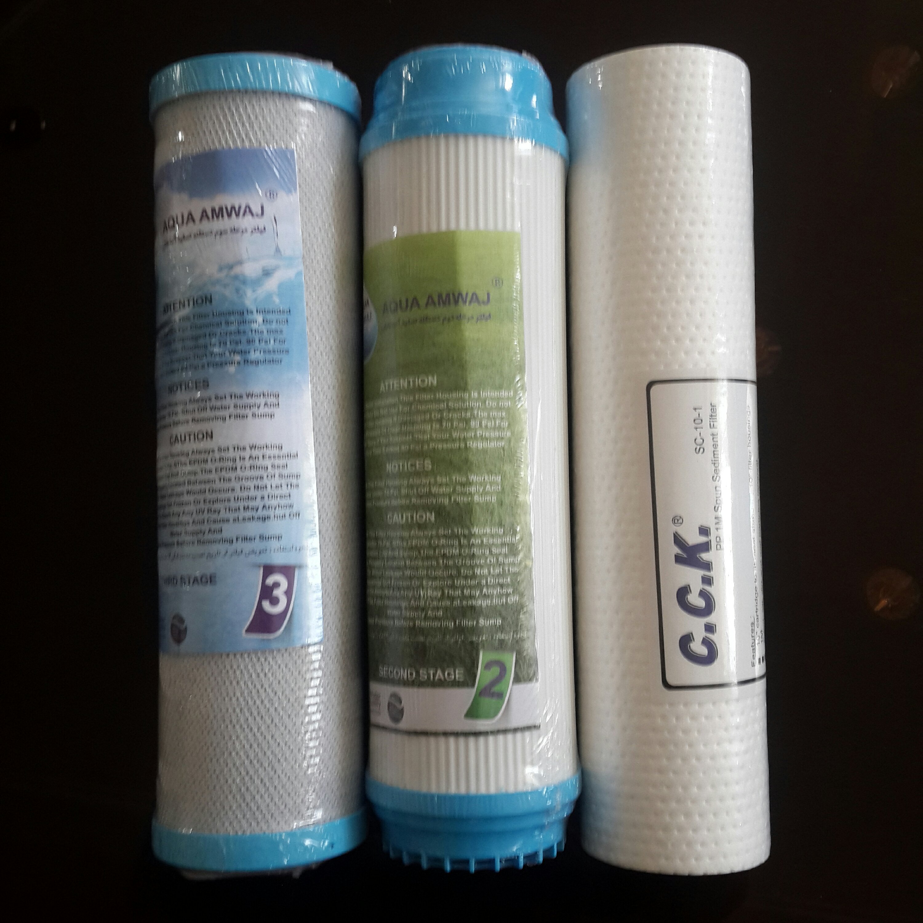 فیلتر (1و2و3)تصفیه آب cck سی سی کا