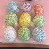 تخم مرغ تزیینی 1 بسته 9 عددی جور رندوم 