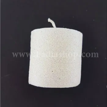 شمع استوانه اکلیلی سفید 5-5