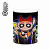 ماگ حرارتی کاکتی طرح کارتون The Powerpuff Girls مدل mgh23457