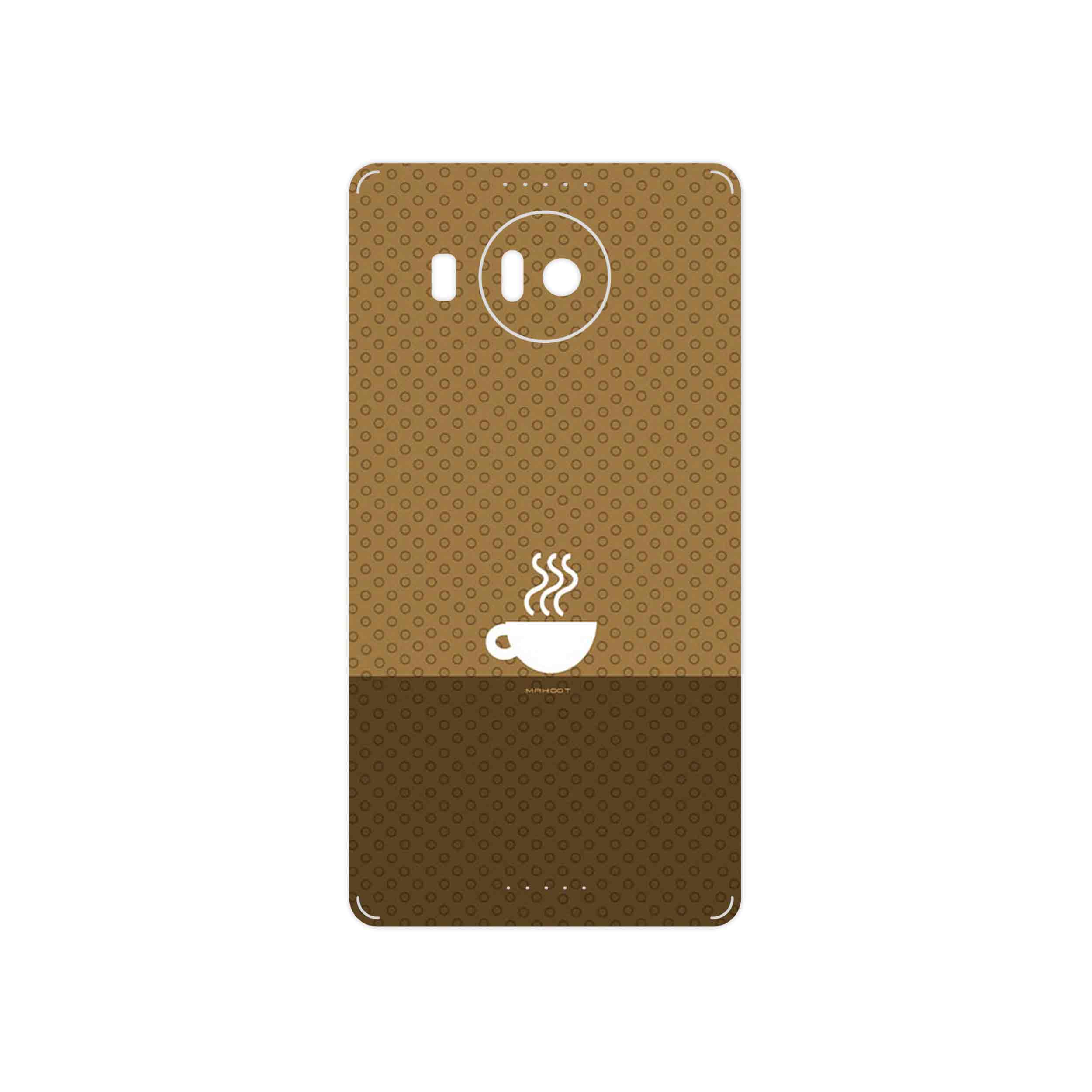 برچسب پوششی ماهوت مدل Minimal Cup of Coffee Icon مناسب برای گوشی موبایل مایکروسافت Lumia 950 XL