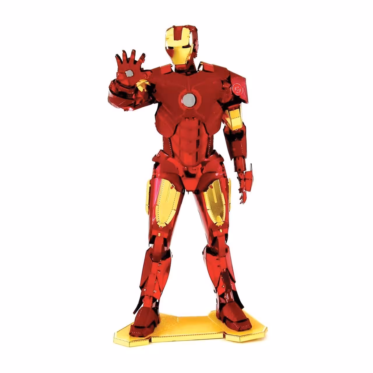 پازل فلزی 3 بعدی مدل Color Iron Man (آیرون من قرمز)