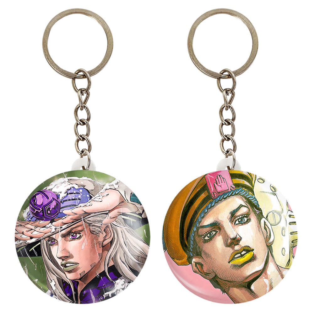 جاکلیدی خندالو مدل هیگاشکاتا جوسکه و جانی جوستار انیمه جوجو کد 1150311510 مجموعه 2 عددی