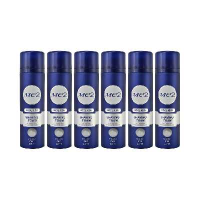 فوم اصلاح می تو مدل COOL6 حجم 250 میلی لیتر مجموعه 6 عددی