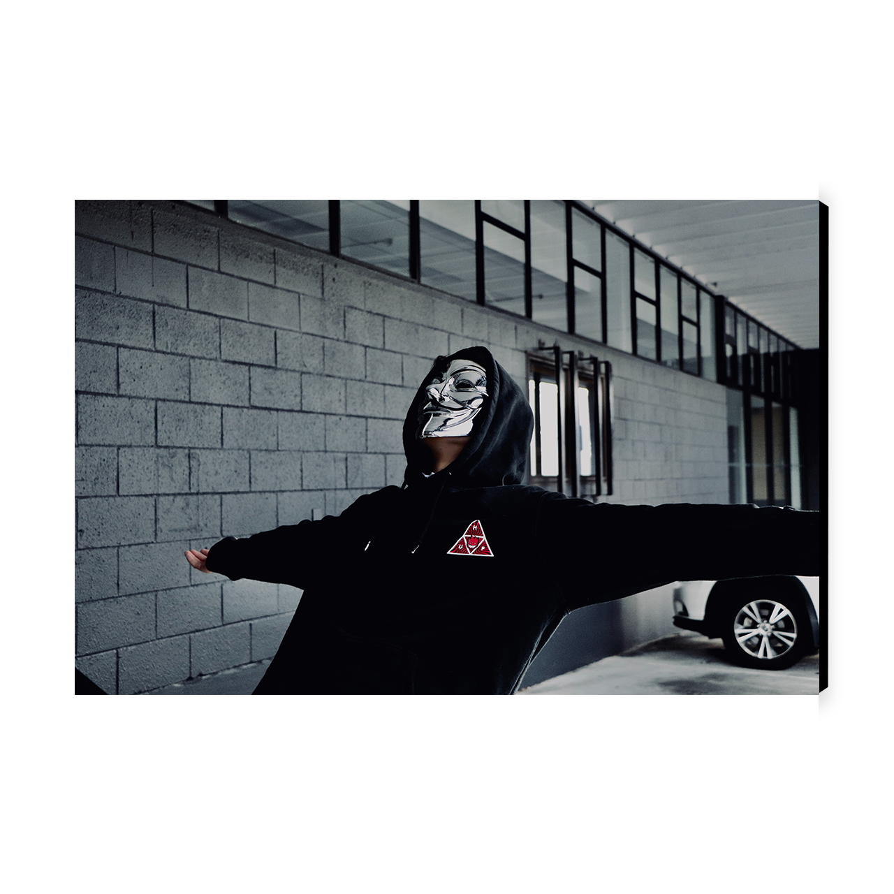 تابلو شاسی طرح ماسک مدل AS913