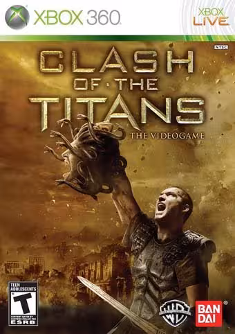 بازی ایکس باکس 360 clash of the titans