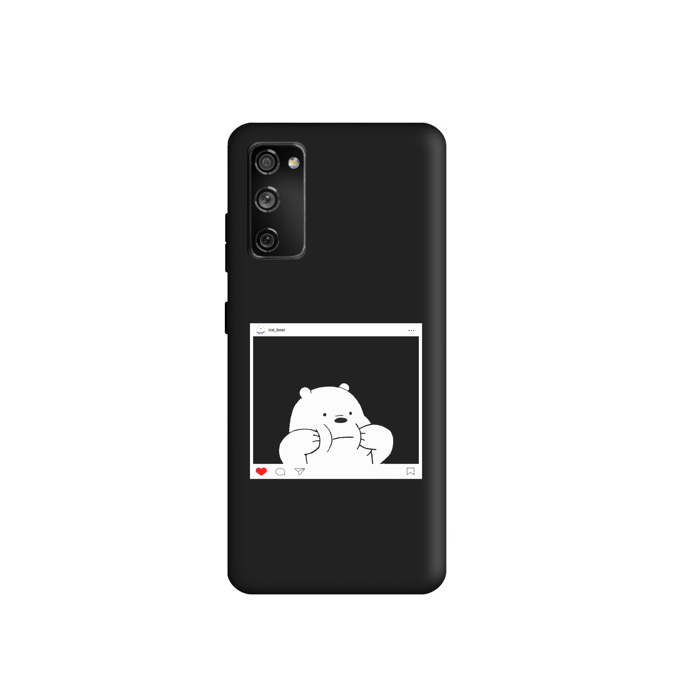 کاور طرح خرس کله فندقی کد y6410 مناسب برای گوشی موبایل سامسونگ Galaxy S20 FE 