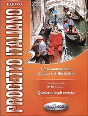 Nuovo Progetto Italiano 2 CD کتاب ایتالیایی نوو پروجتو دو ( رنگی)