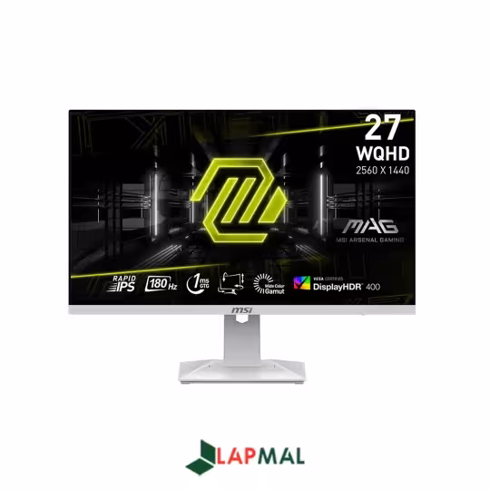 مانیتور ام اس آی مدل MAG 274QRFW سایز 27 اینچ
فروشگاه اینترنتی تخصصی لپتاپ لپ مال