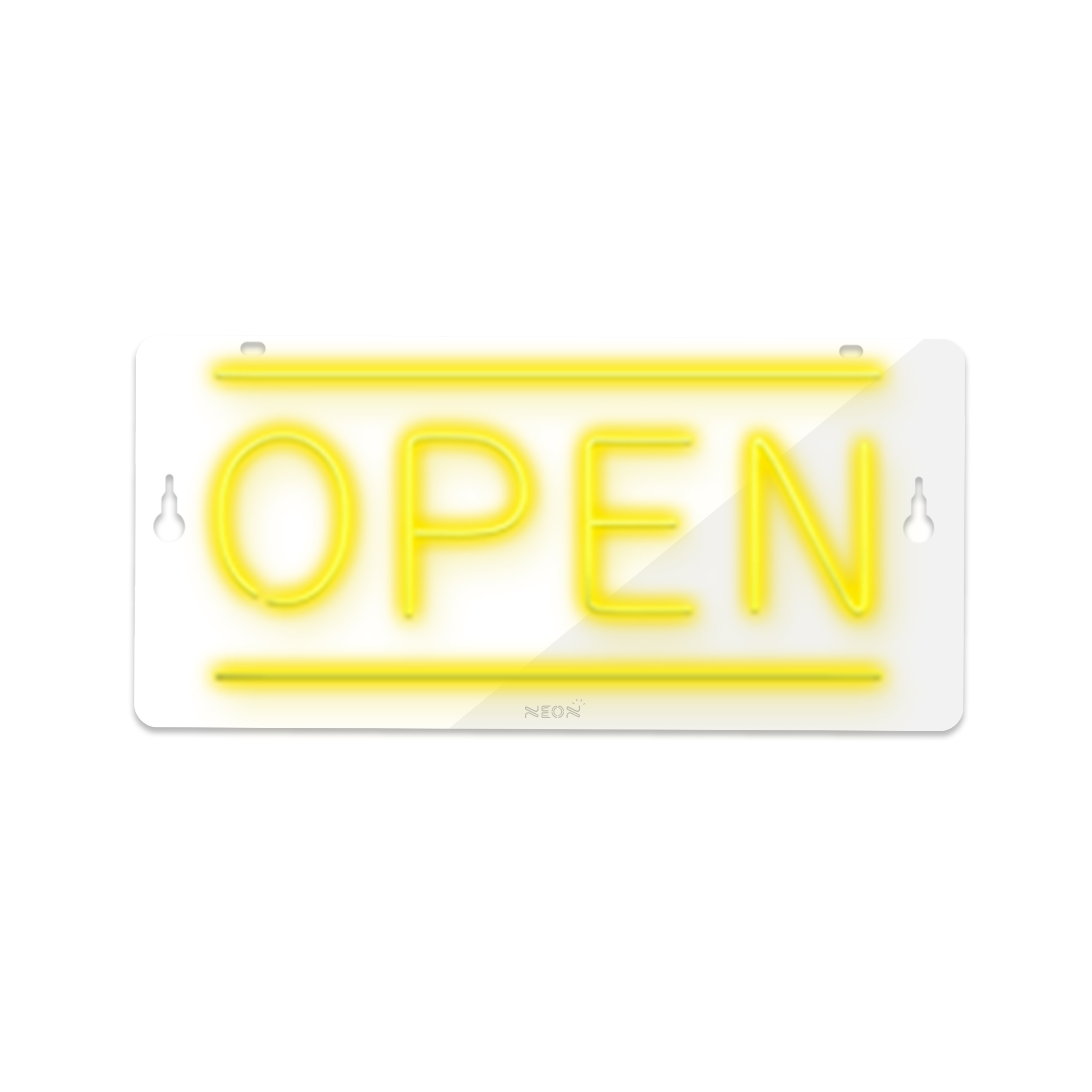 چراغ دیواری نئون دیزاین طرح Open_YL
