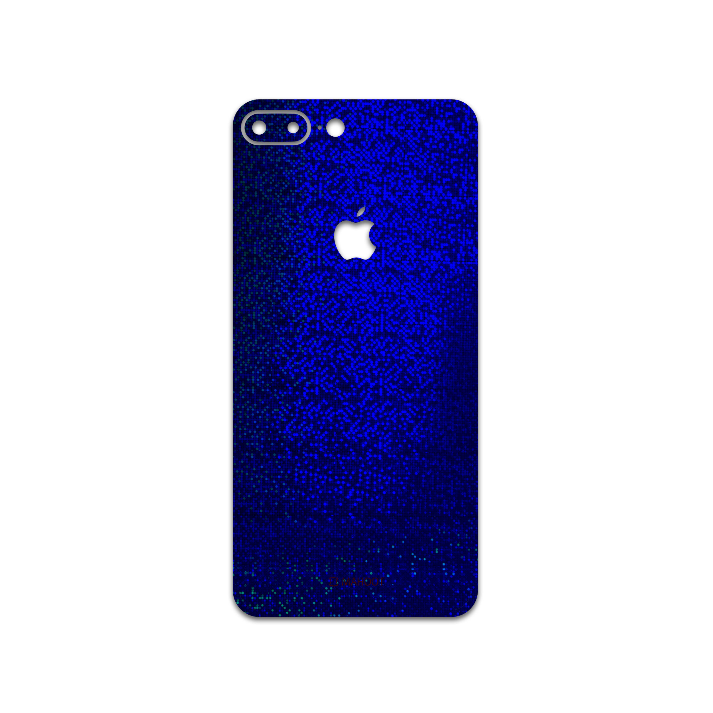 برچسب پوششی ماهوت مدل Blue-Holographic مناسب برای گوشی موبایل اپل iPhone 7 Plus