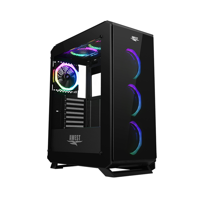کیس گیمینگ اوست مدل AWEST GT-AV03-BG GAMING CASE | فروشگاه اینترنتی شهر لپ تاپ