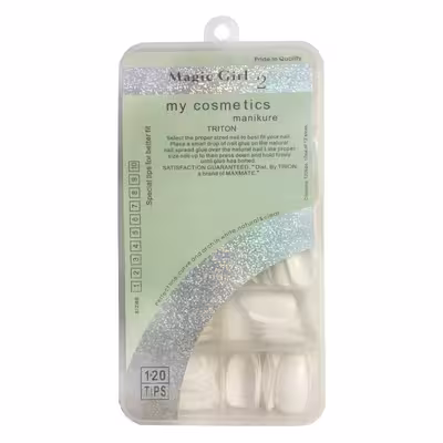 تیپ ناخن مجیک گرل مدل 1221 SSG بسته 120 عددی