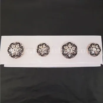 دکمه پایه دار نگین دار سایز 2