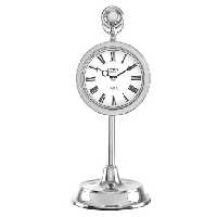 ساعت رومیزی فلزی لوتوس  مدل WINOLA کد TC-809 رنگ SILVER