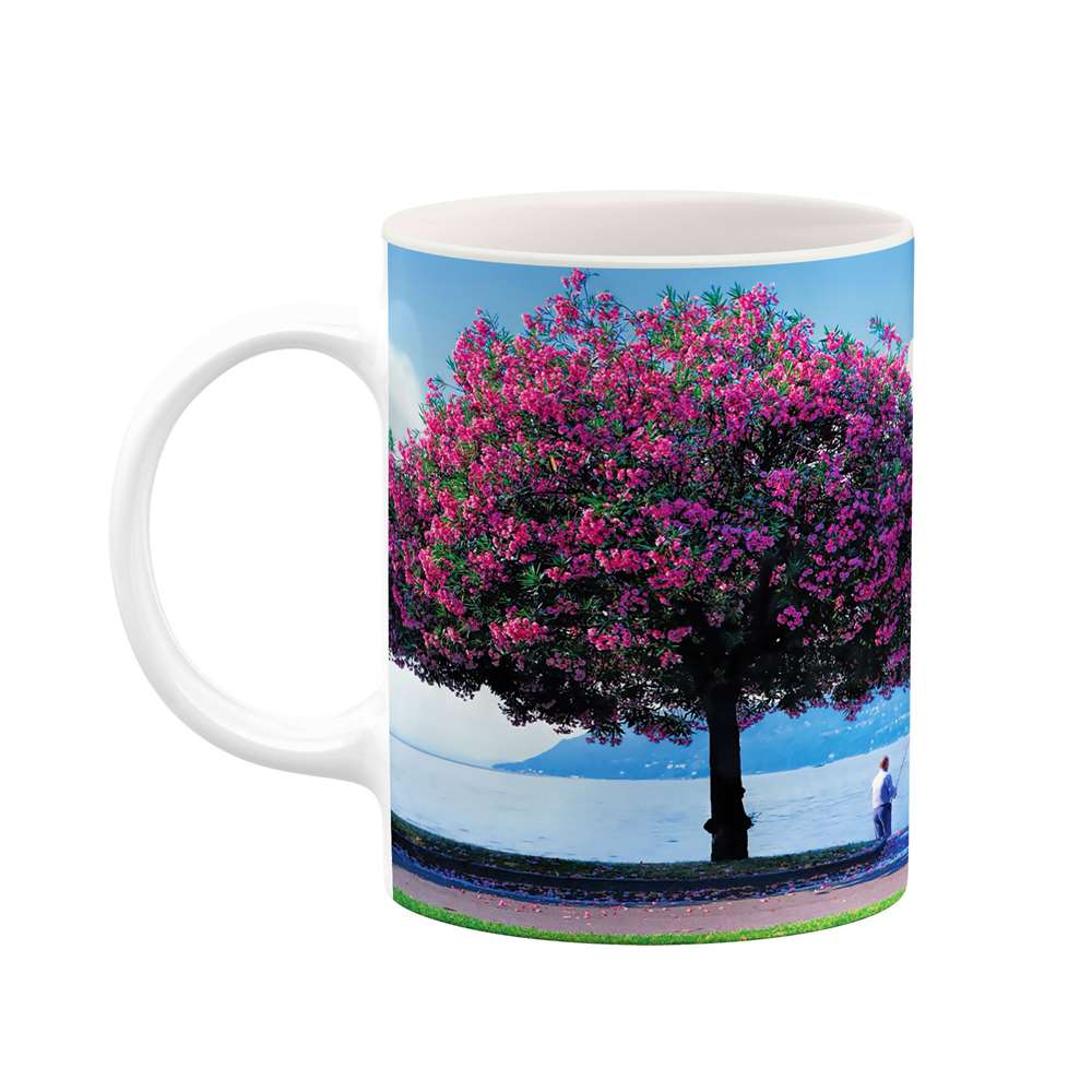 ماگ طرح درختان گل مدل mgs06776