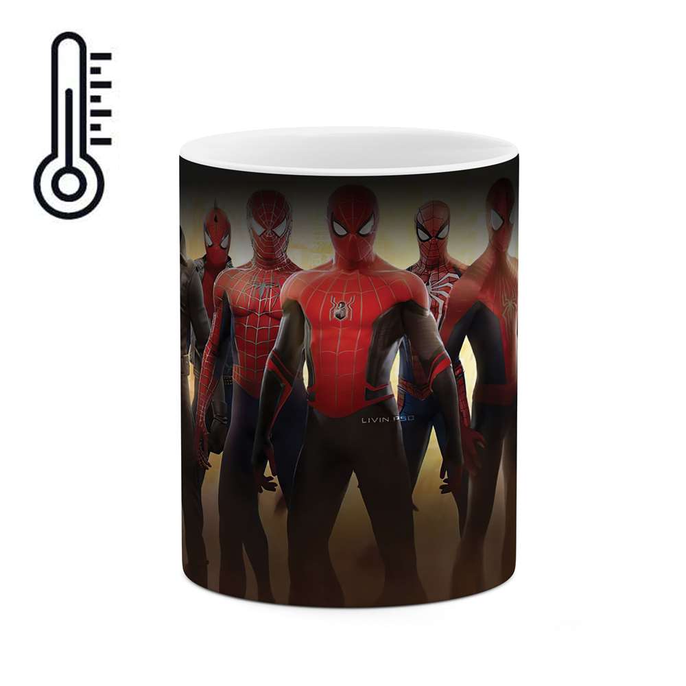 ماگ حرارتی طرح اسپایدرمن مدل mgph02689