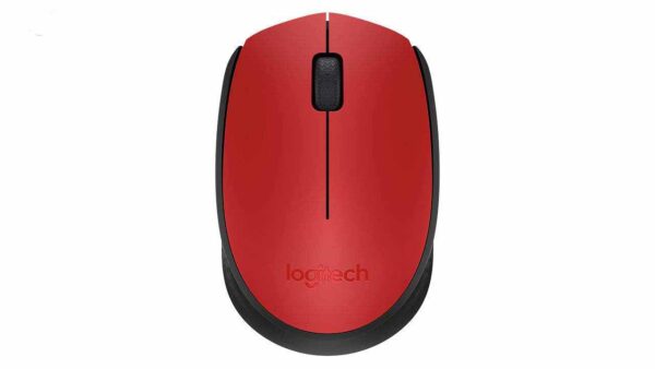 خرید ماوس بی‌ سیم لاجیتک Mouse Logitech M171 Red با بهترین قیمت