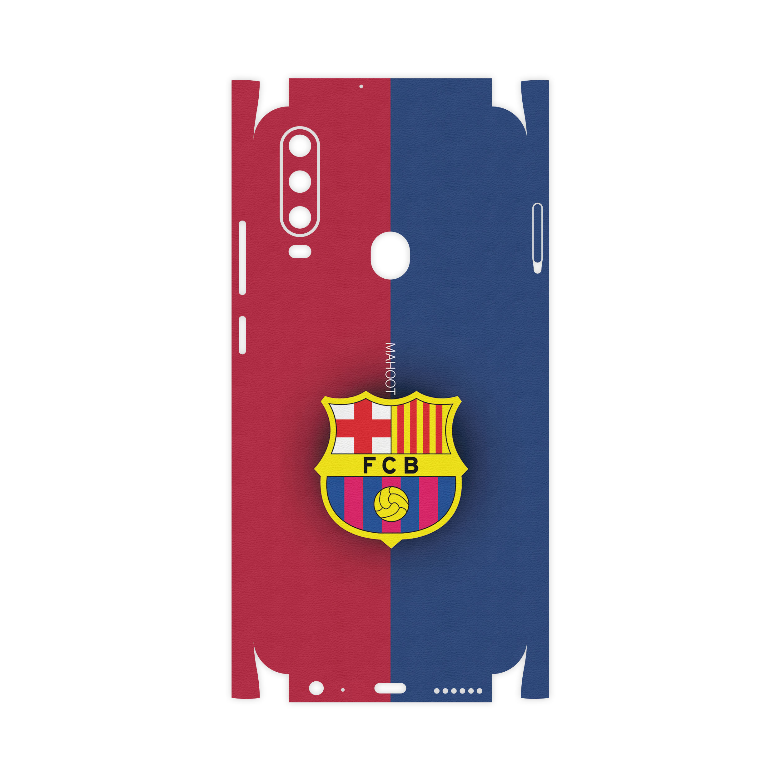 برچسب پوششی ماهوت مدل BARCELONA-FC-FullSkin مناسب برای گوشی موبایل جی ال ایکس Shahin 2