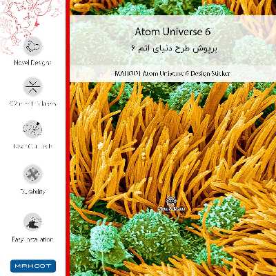 برچسب پوششی ماهوت مدل Atom Universe 6 مناسب برای گوشی موبایل سامسونگ Galaxy A42