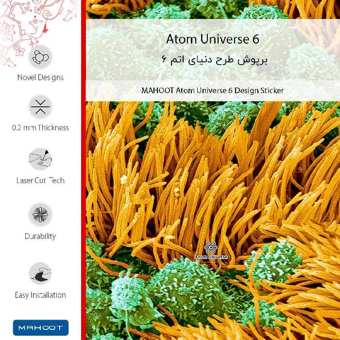 برچسب پوششی ماهوت مدل Atom Universe 6 مناسب برای گوشی موبایل سامسونگ Galaxy A42