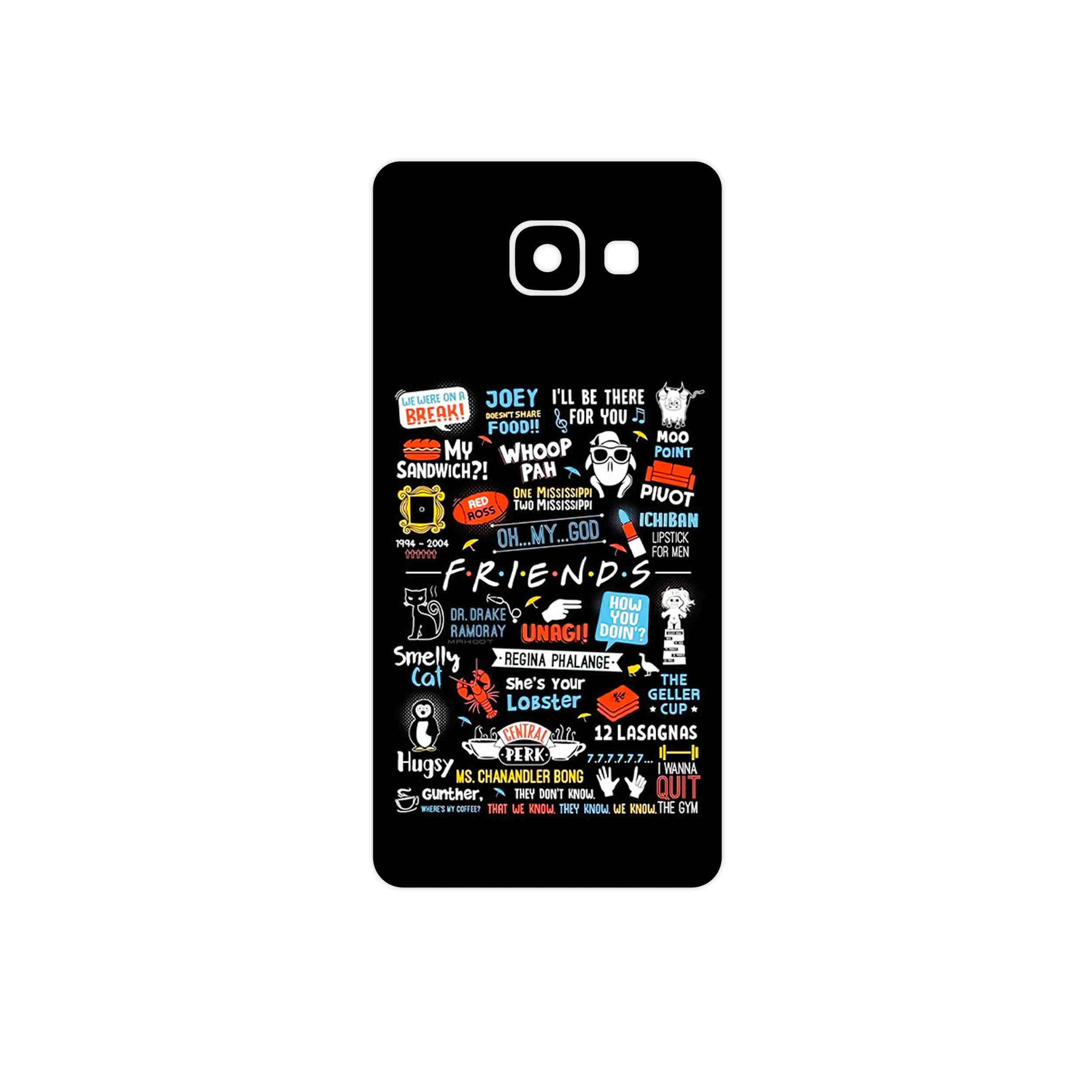 برچسب پوششی ماهوت مدل Friends 2 مناسب برای گوشی موبایل سامسونگ Galaxy A5 2016