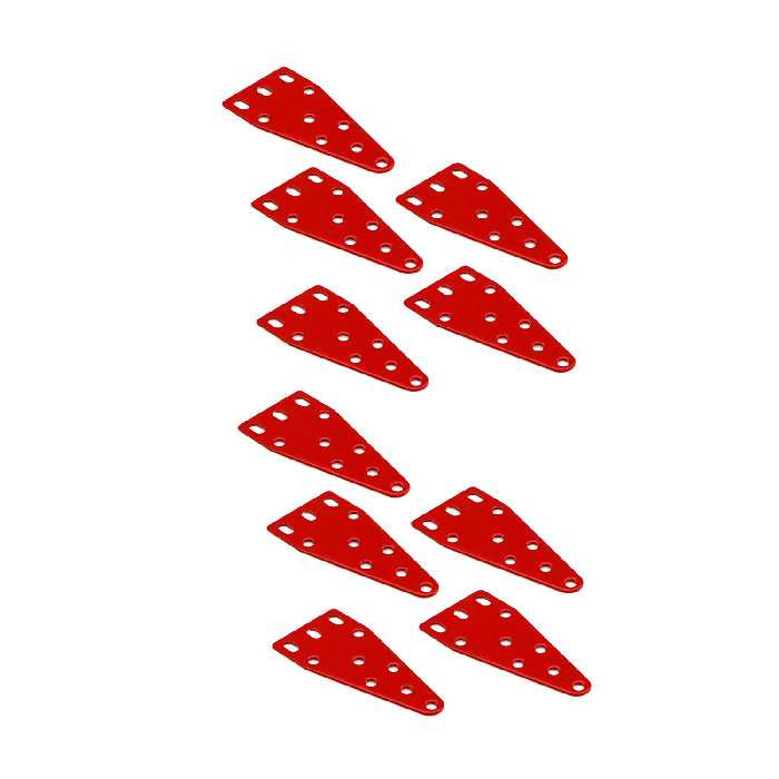 سازه رباتیک مدل صفحه مثلث مستطیلی بزرگ بسته 10 عددی