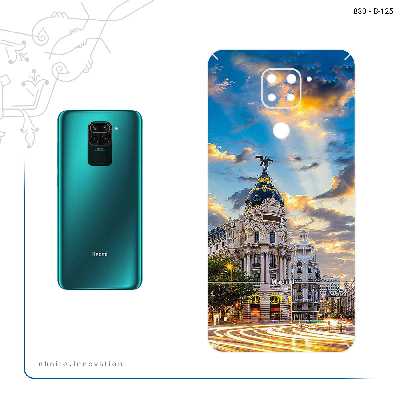 برچسب پوششی ماهوت مدل City of Madrid مناسب برای گوشی موبایل شیائومی Redmi Note 9