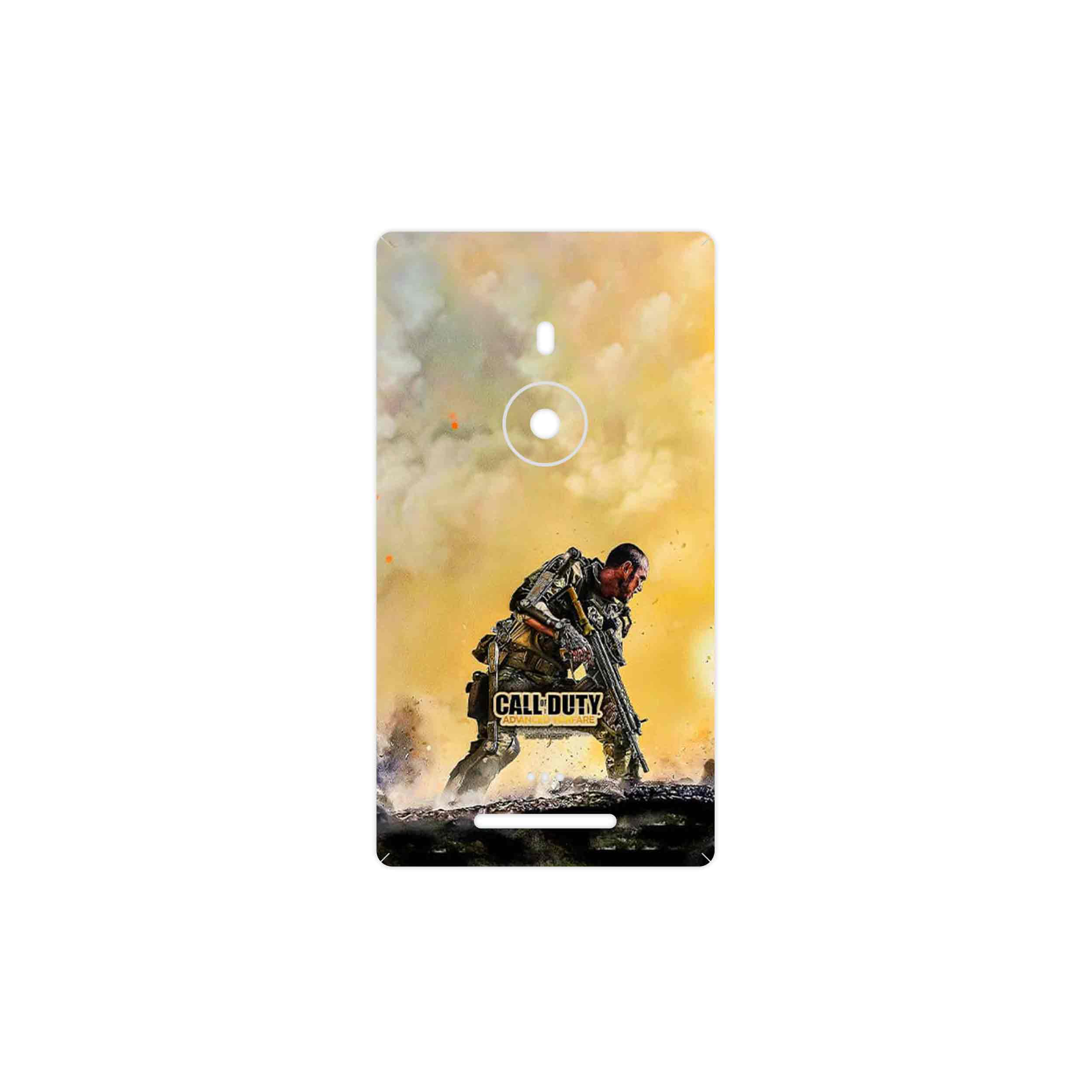 برچسب پوششی ماهوت مدل Call of Duty Warfare Game Series مناسب برای گوشی موبایل نوکیا Lumia 925