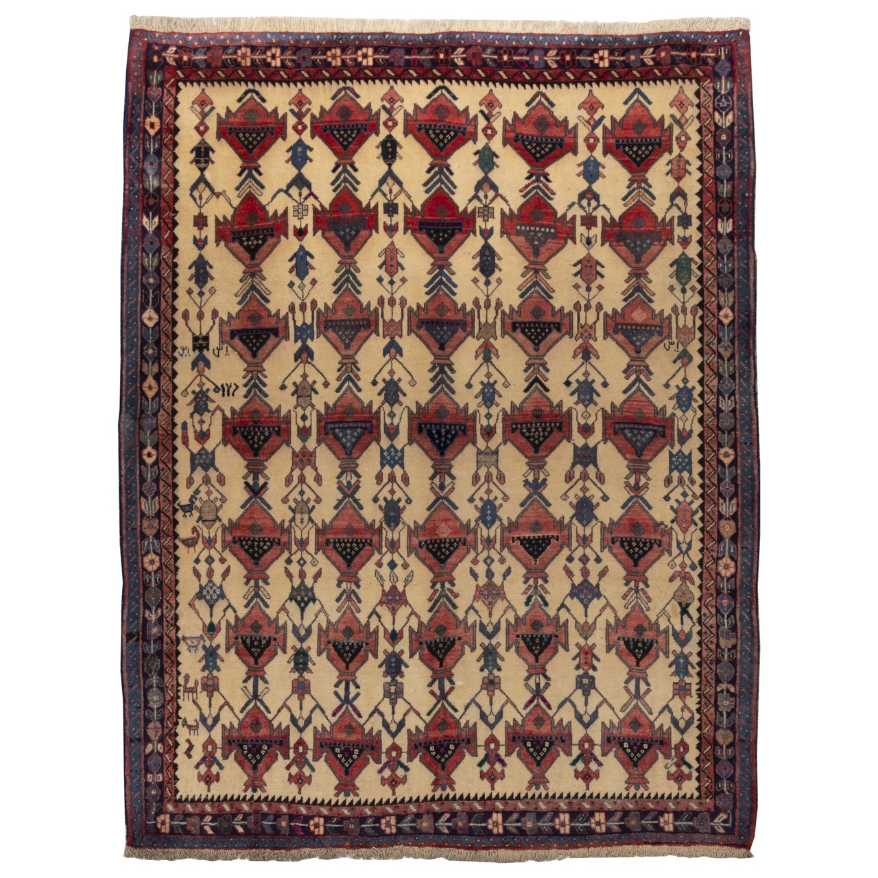 فرش قدیمی دستباف دو و نیم متری سی پرشیا کد 187235