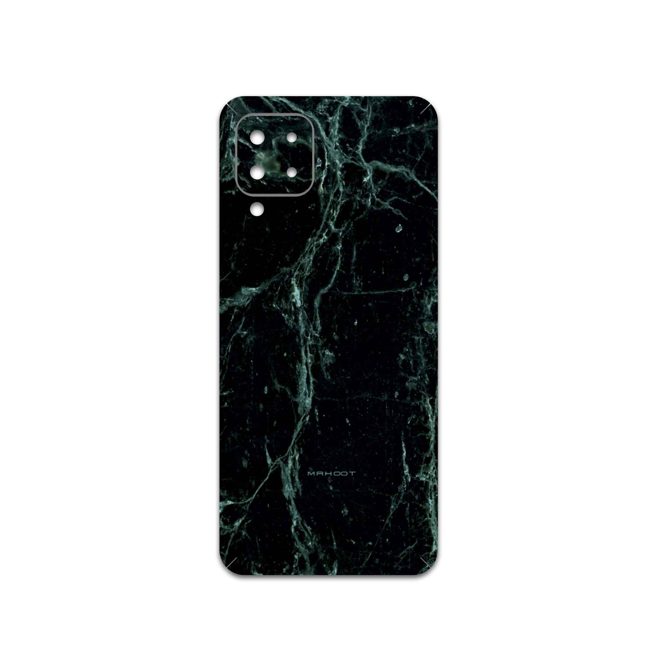 برچسب پوششی ماهوت مدل Graphite-Green-Marble مناسب برای گوشی موبایل سامسونگ Galaxy M22