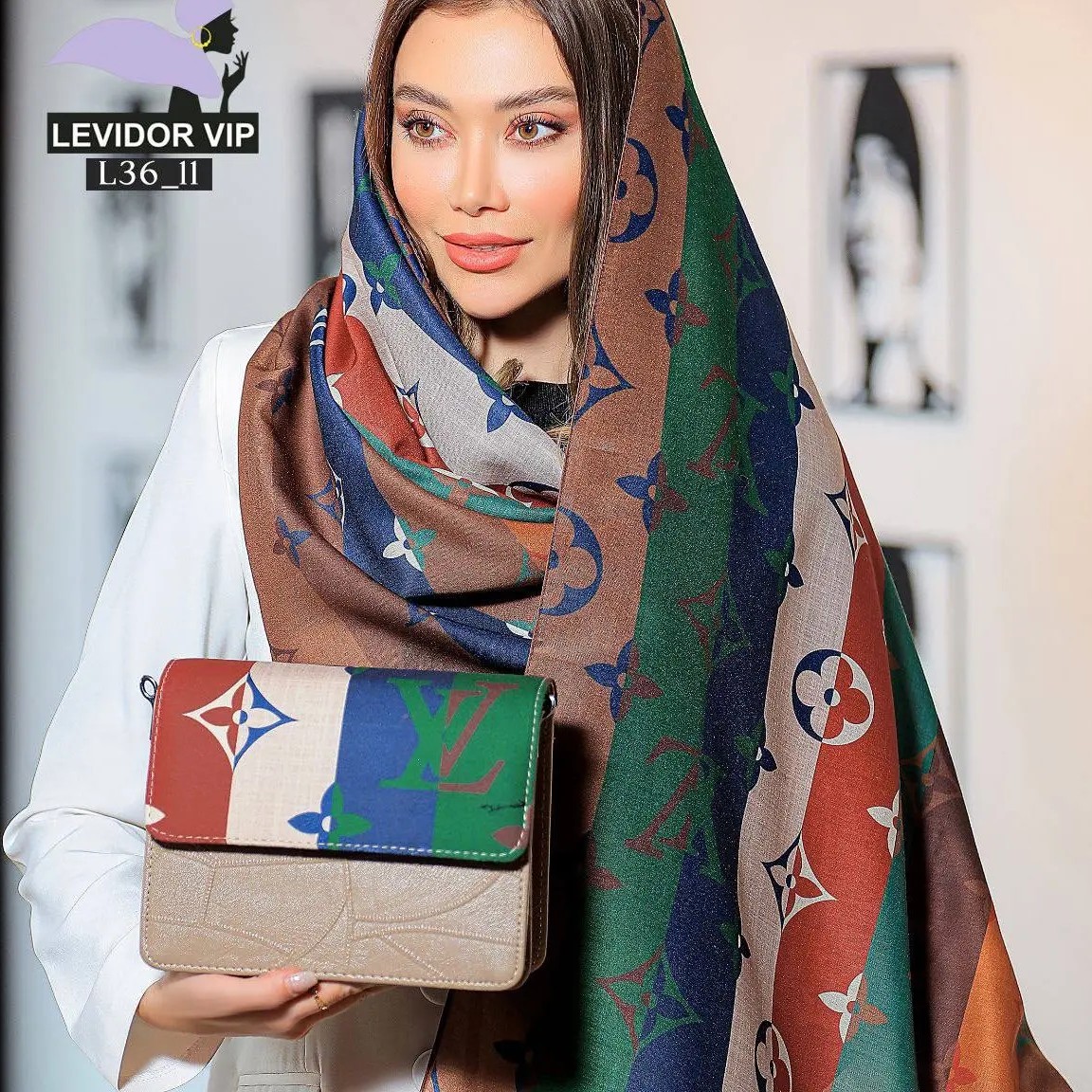 ست کیف و شال درجه یک