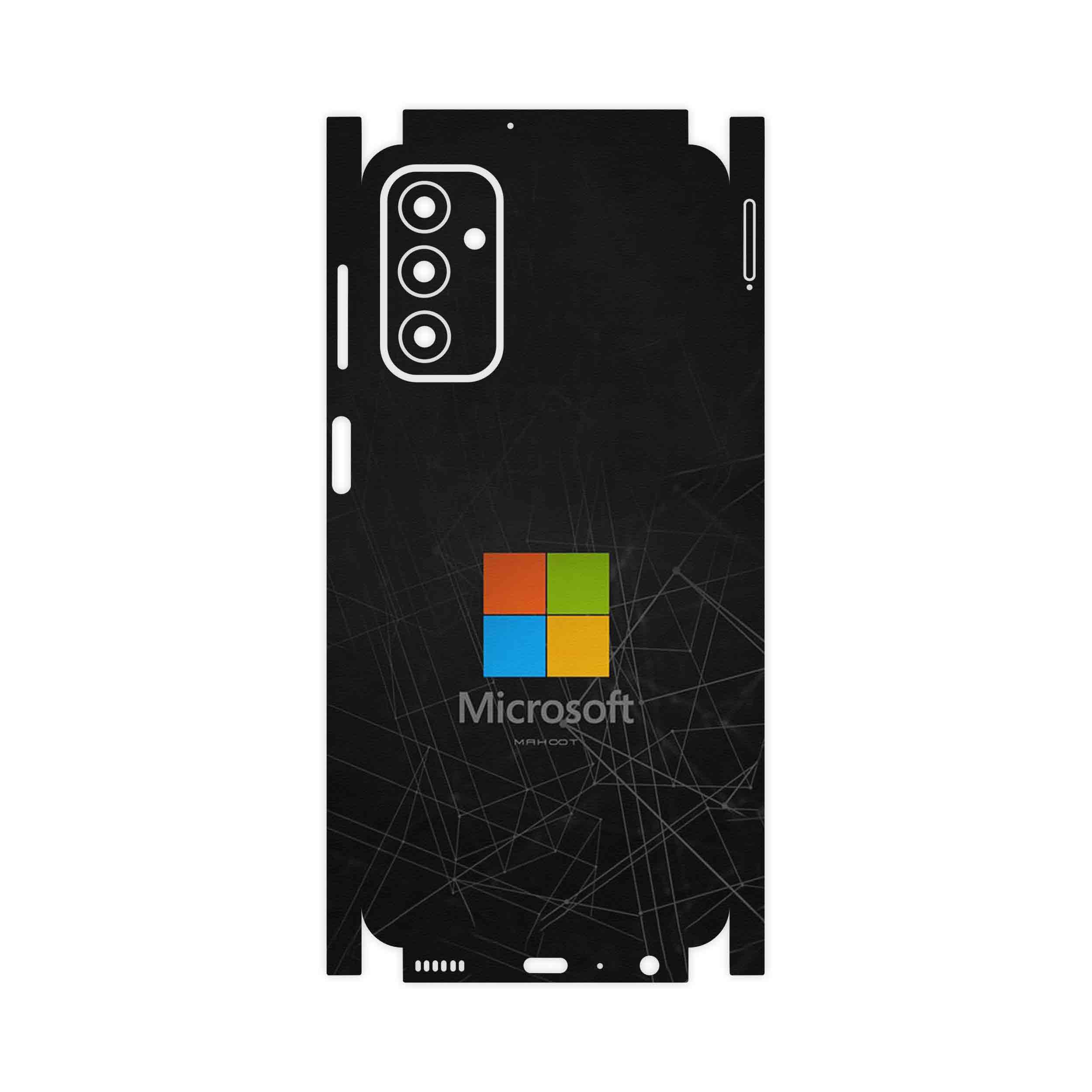 برچسب پوششی ماهوت مدل Microsoft_Logo-FullSkin مناسب برای گوشی موبایل سامسونگ Galaxy M23