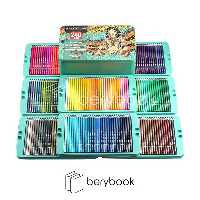 kalour / مداد رنگی / جعبه فلزی / 240 رنگ