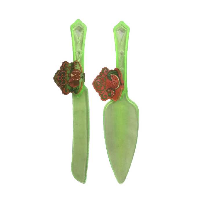 کارد و کفگیر سرو کیک مسترتم طرح یلدا پلاس 